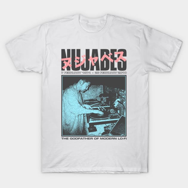 Nujabes - The Godfather of Modern LoFi T-Shirt by fuzzdevil